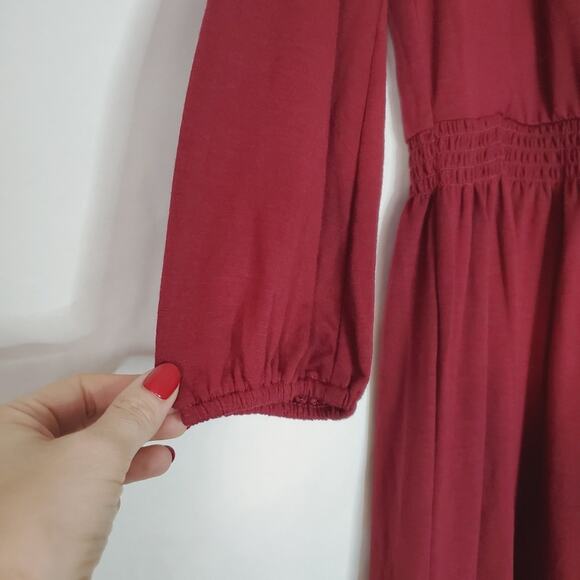 NWT Old Navy | Long Sleeve Elastic Waist Dress - Picture 4 of 7